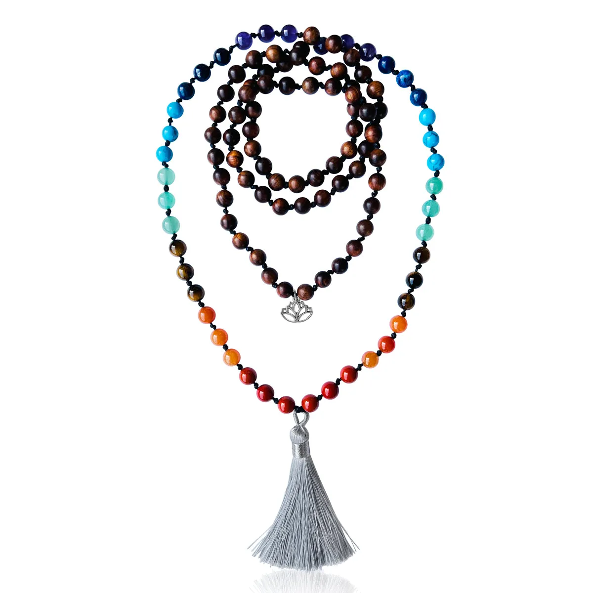 108 Beads Wood Meditation Necklace