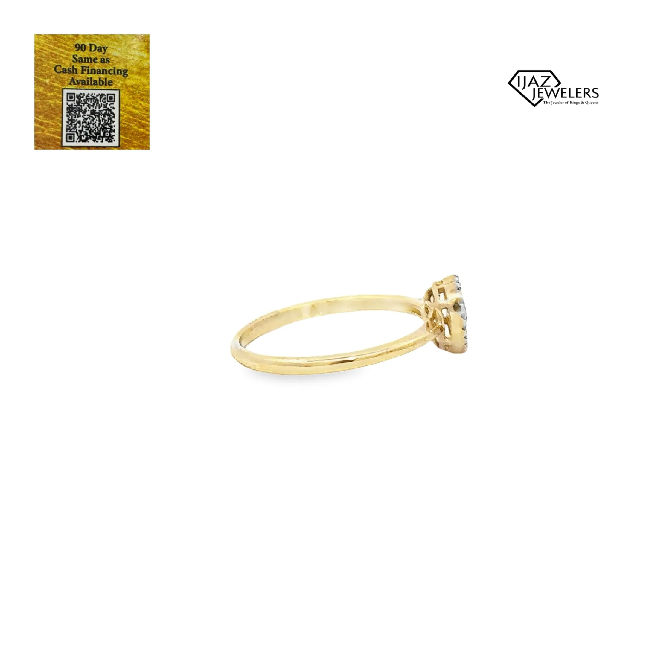 10K Gold 0.20 CTW Diamond Ladies Ring