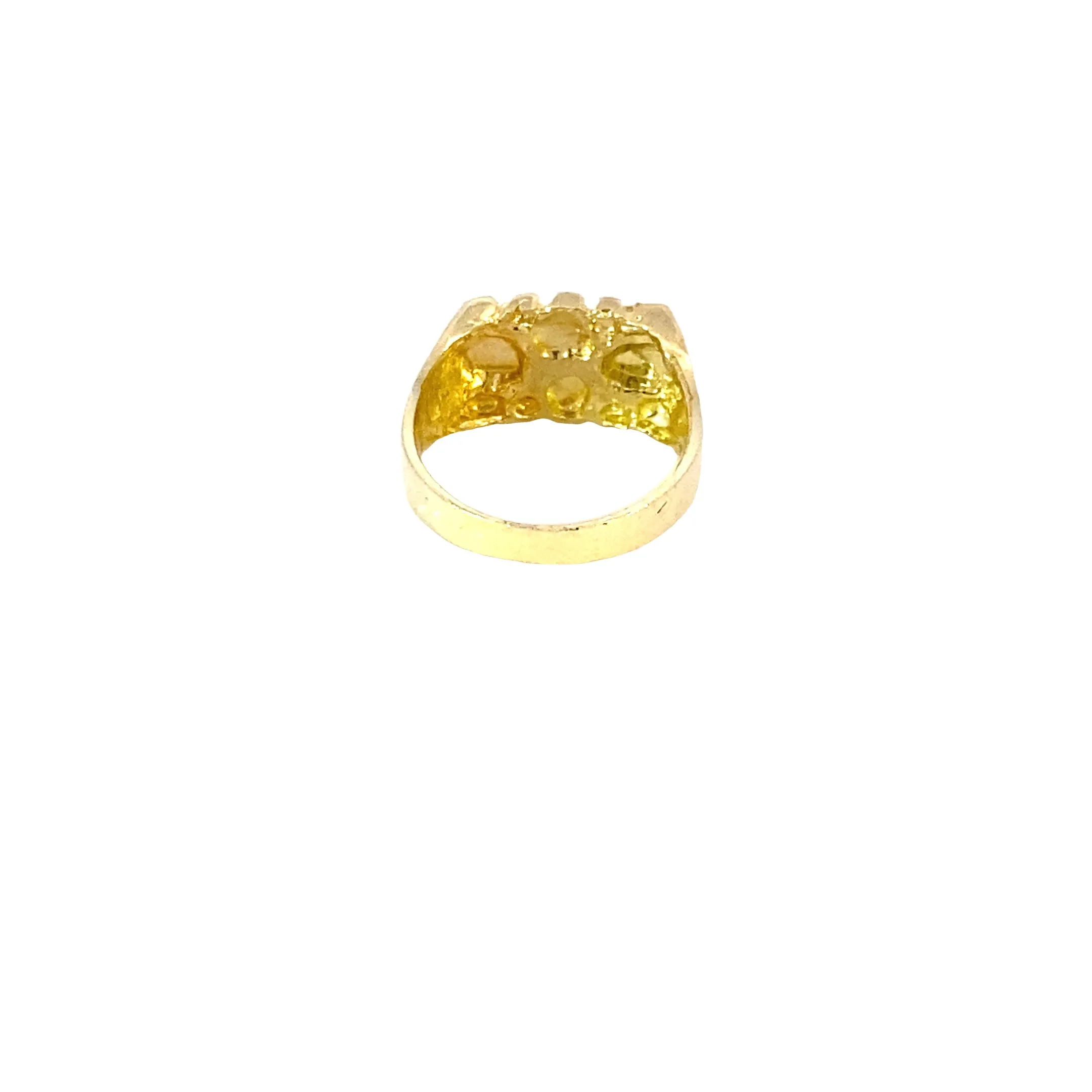 10K Gold Nugget Ring 4.2 Grams