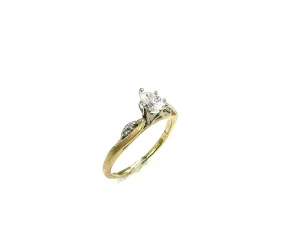 1/3 CTW Pear Shaped Diamond RIng