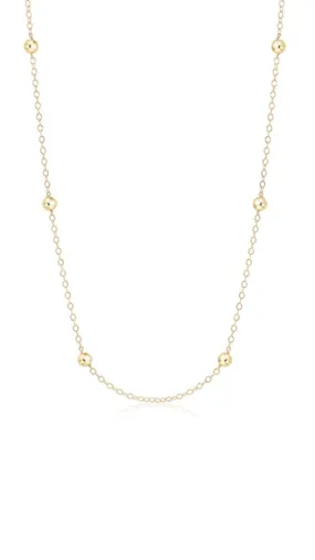 15''CHOKER SIMPLICITY CHAIN GOLD 8MM