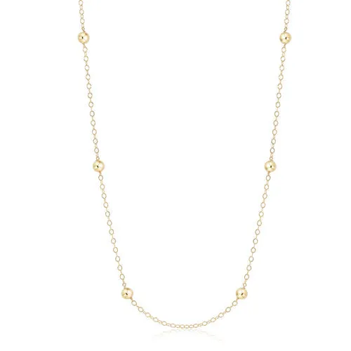 15''CHOKER SIMPLICITY CHAIN GOLD 8MM