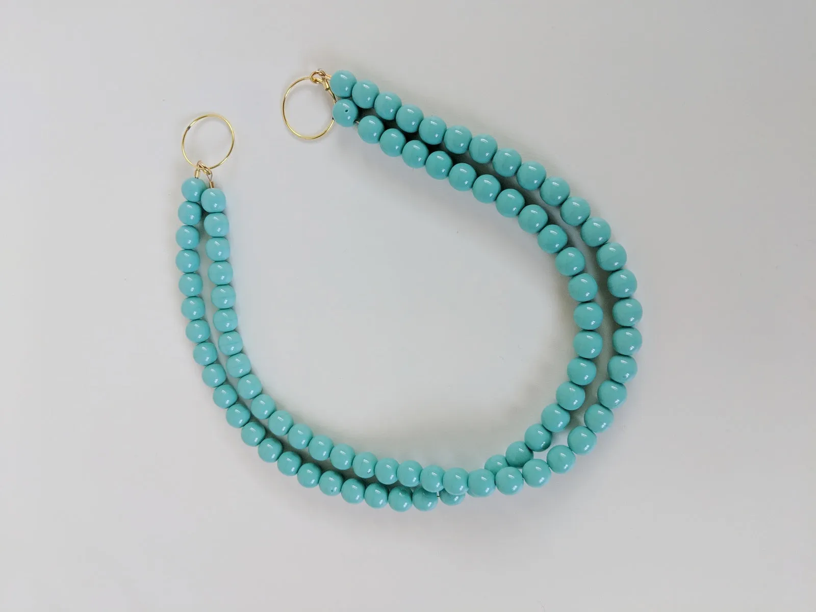 18th Century Turquoise Blue Choker Necklace