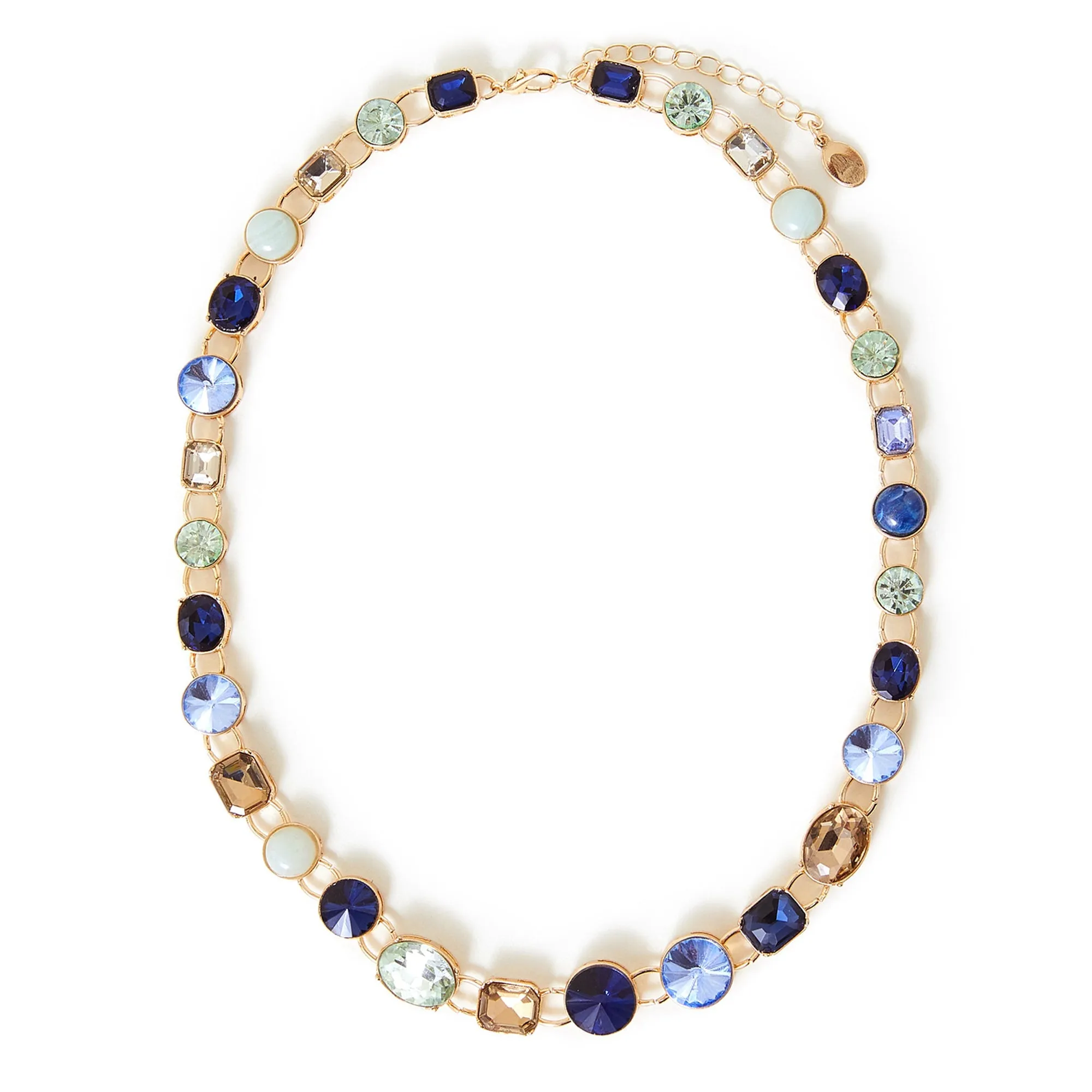 Accessorize London Women's Mixed Stones Statement Necklace