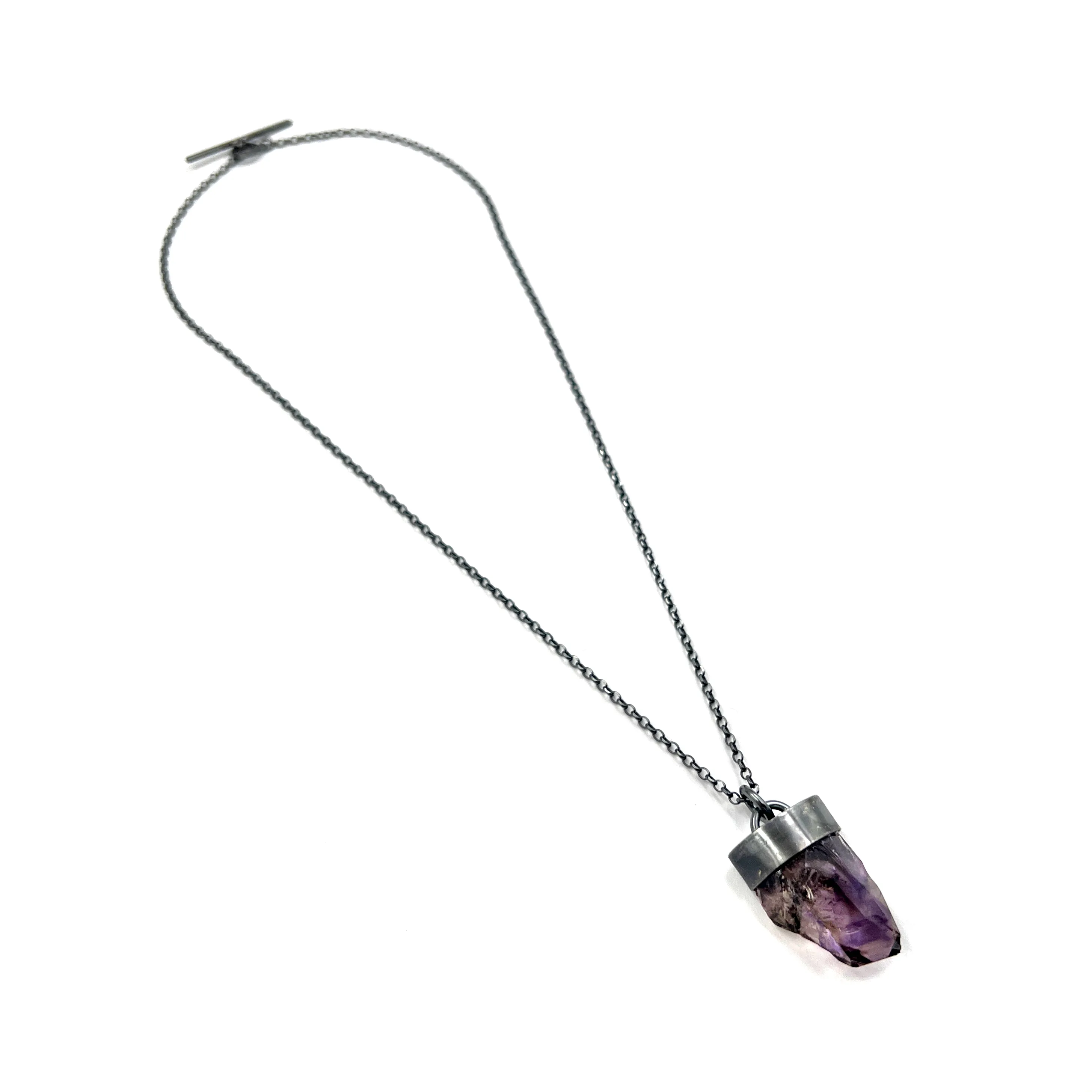 Amethyst Charm Necklace