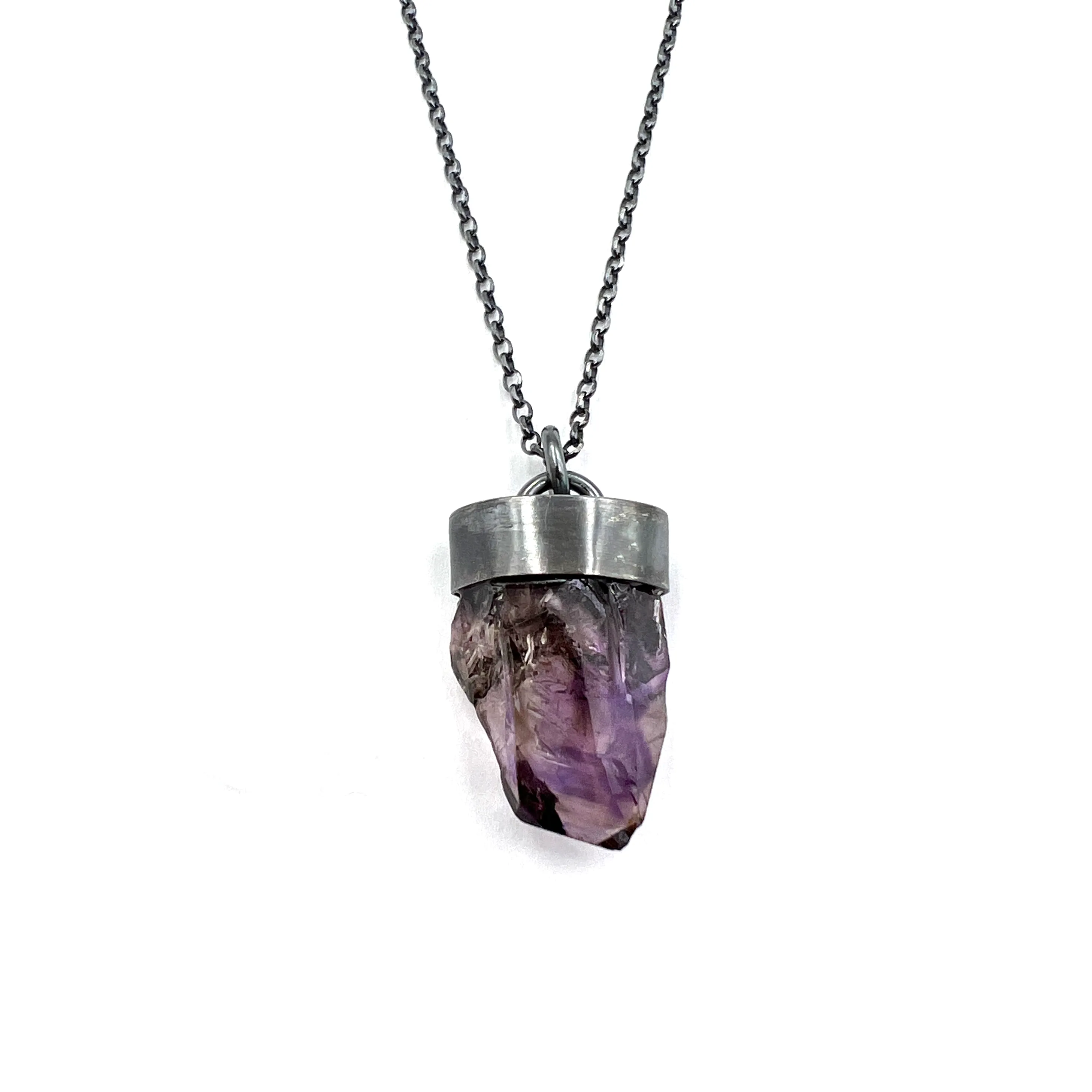 Amethyst Charm Necklace