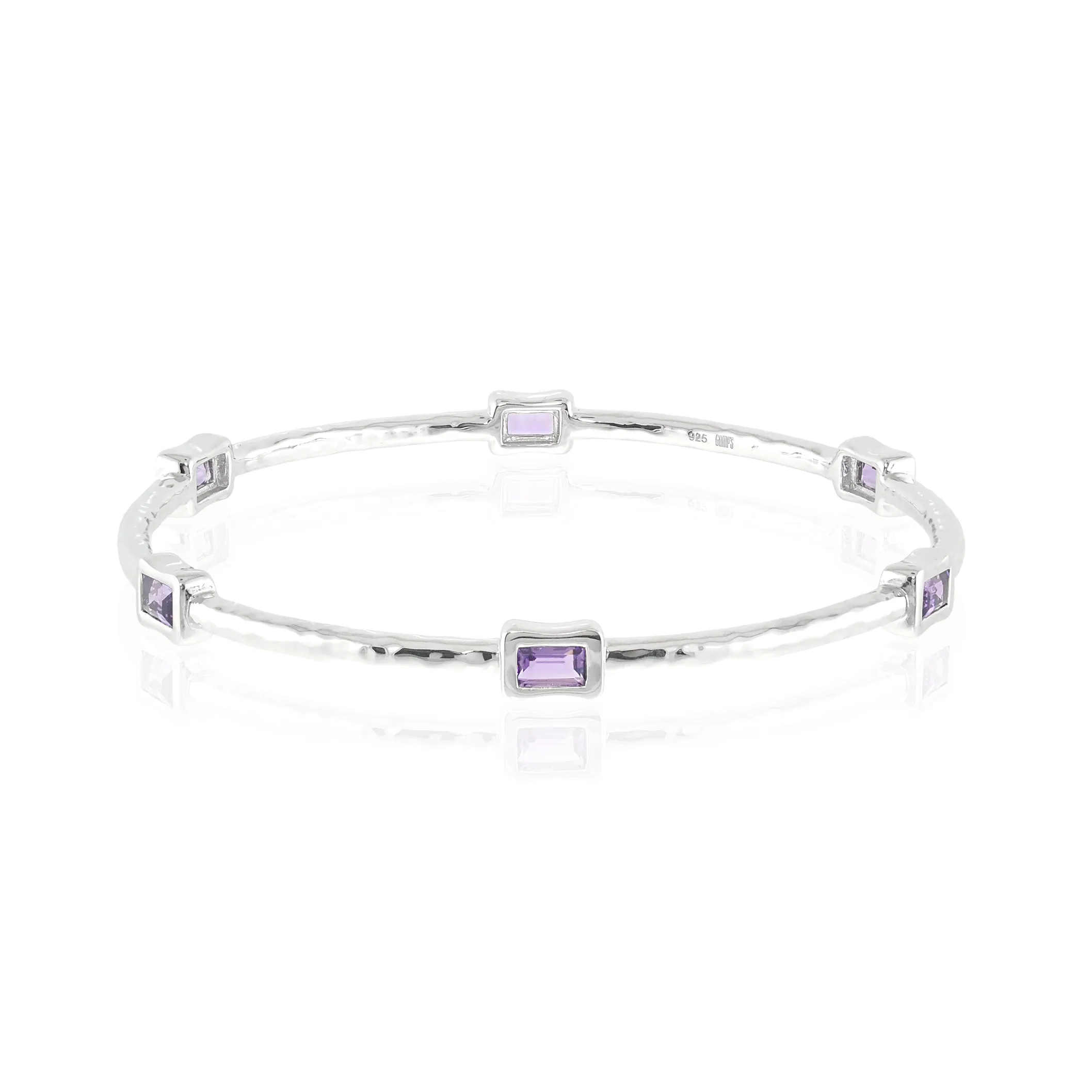 Amethyst Stacking Bangle