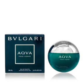 Aqva Pour Homme Bulgari Edt Spray 3.4 Oz (100 Ml) For Men 10040179