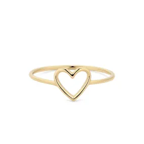 Aurelie Gi Jane Open Heart Ring