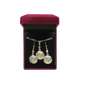 Blazin Roxx Necklace & Earring Set