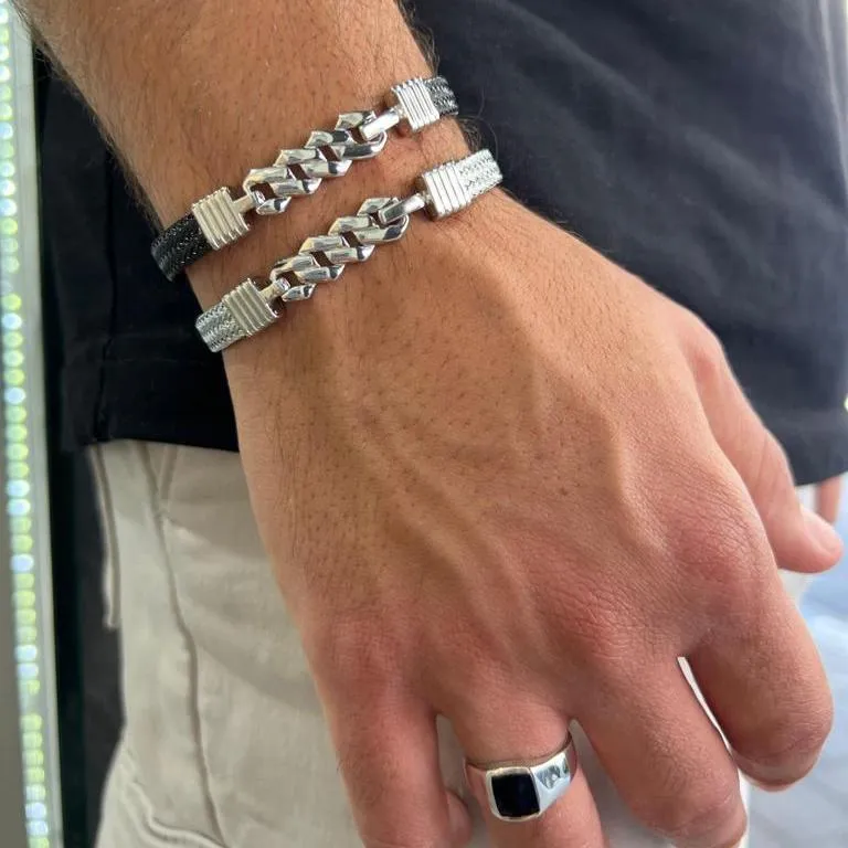 Bracelets for Men. Elegant jewels for man.