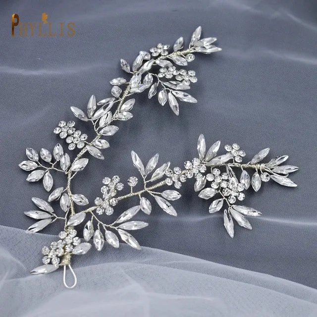 Bridal Tiaras for Wedding Headpieces Bride Hair Jewelry Gift Rhinestone Hair Piece Crystal Bridesmaid Headpiece Headwear - S469375168