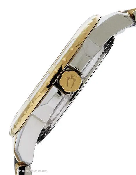 Bulova Diamond Ladies Watch - Mother-of-Pearl - Stainless and Gold-Tone