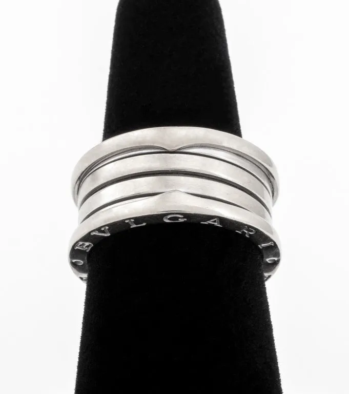 BVLGARI B-Zero1 18K White Gold Ring