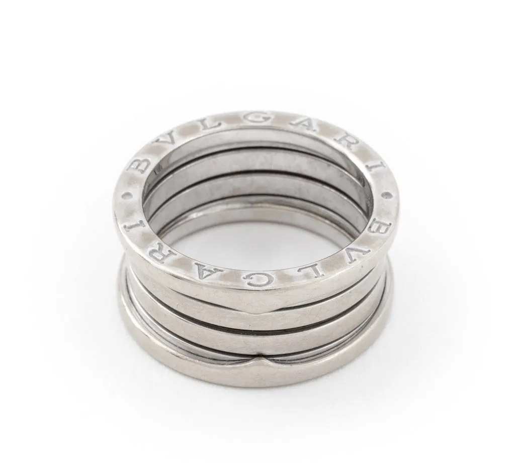 BVLGARI B-Zero1 18K White Gold Ring