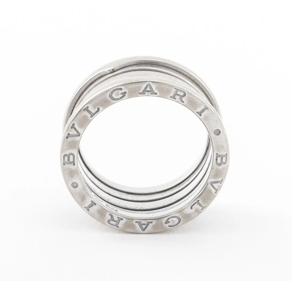 BVLGARI B-Zero1 18K White Gold Ring