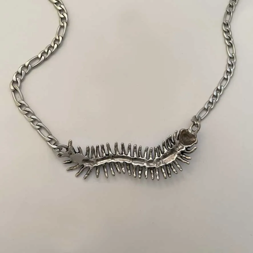 Centipede Girl Necklace Ready to Ship