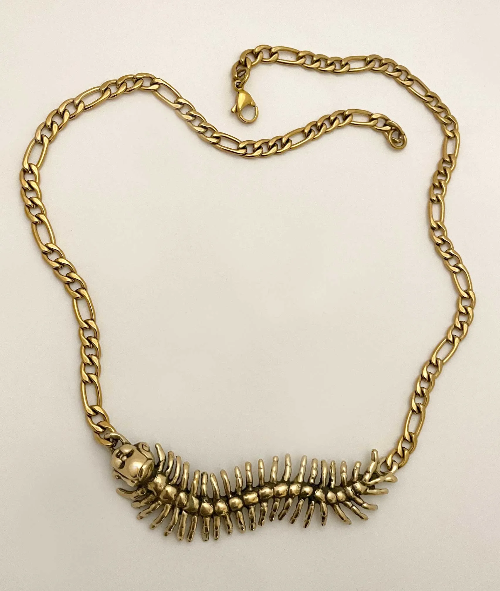 Centipede Girl Necklace Ready to Ship