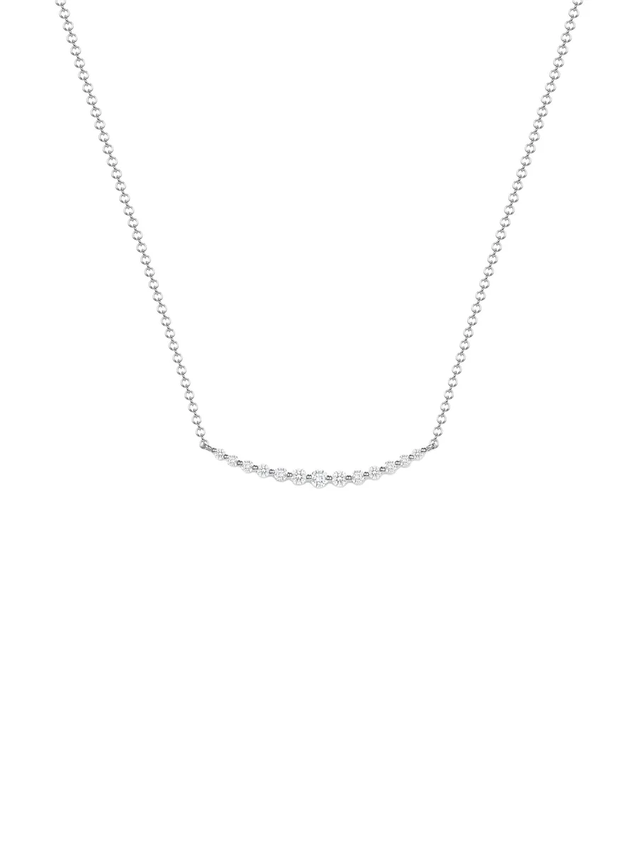 Chasing Diamonds Necklace 14K