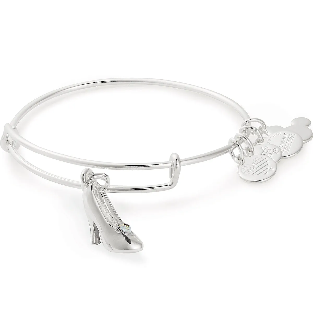 Disney Cinderella Glass Slipper Charm Bangle