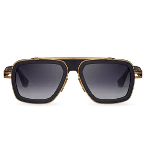 Dita LXN-EVO DTS403-A-01 Black Yellow Gold Sunglasses