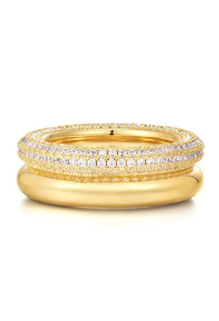 Double Amalfi Ring-Gold