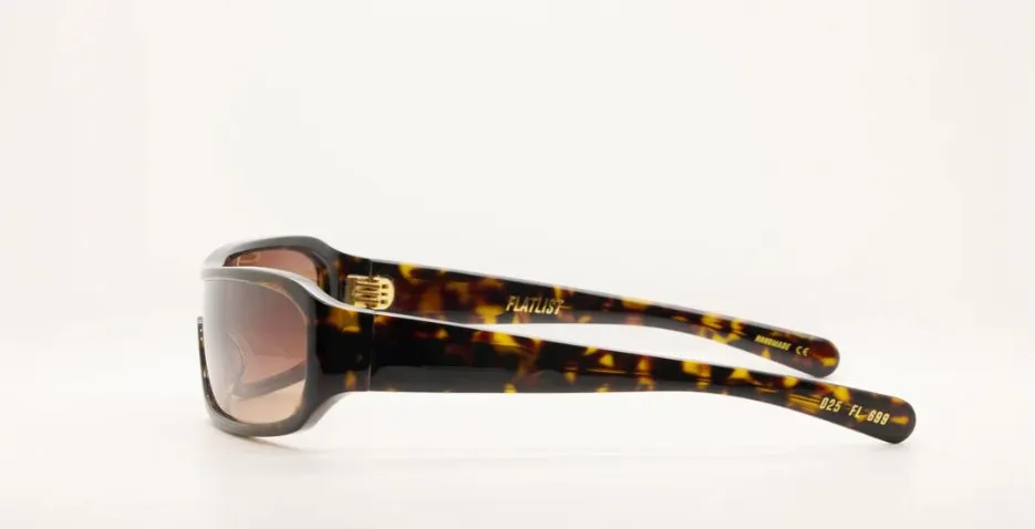 FLATLIST ZOE Dark Tortoise / Brown Gradient sunglasses