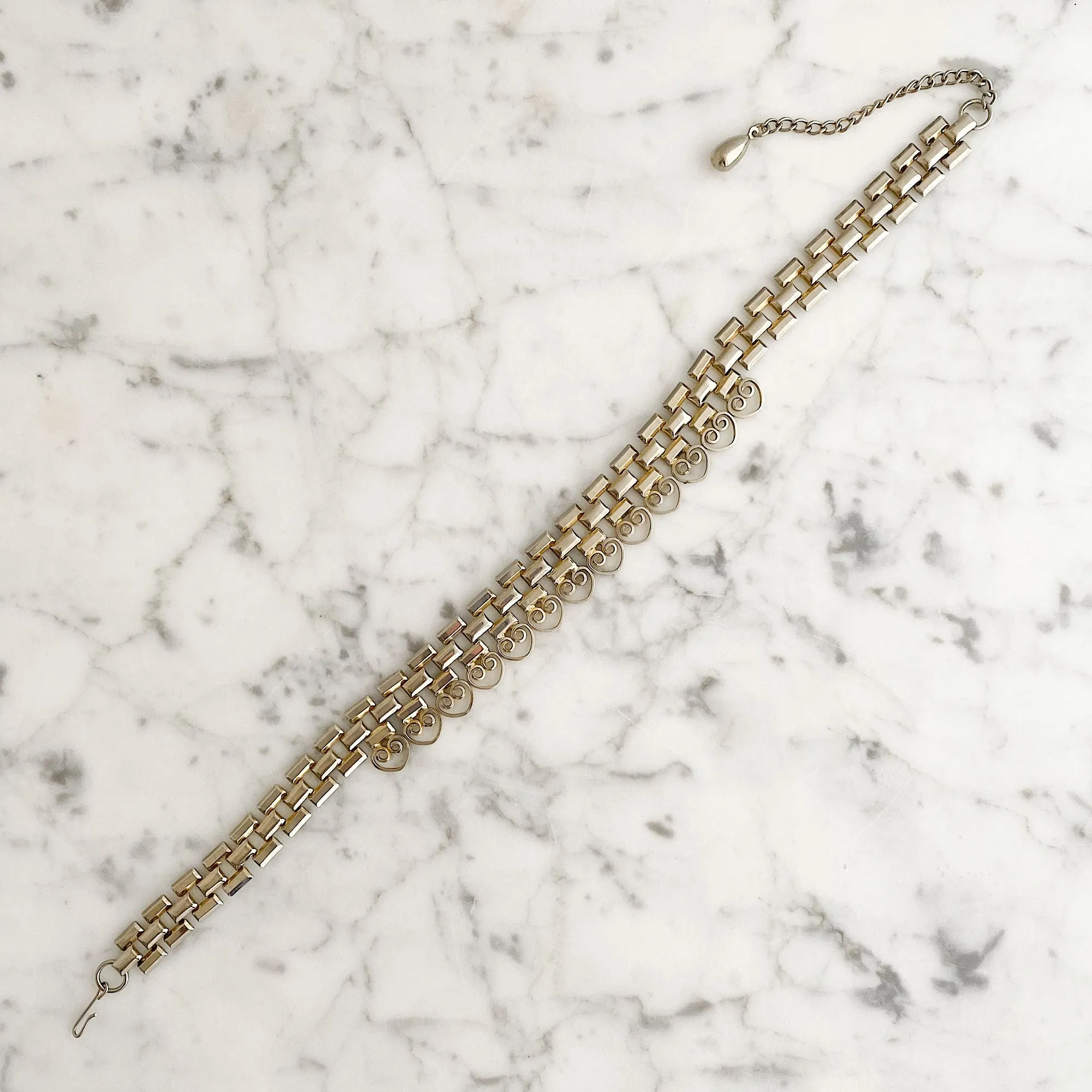 FOSTER vintage chain choker necklace