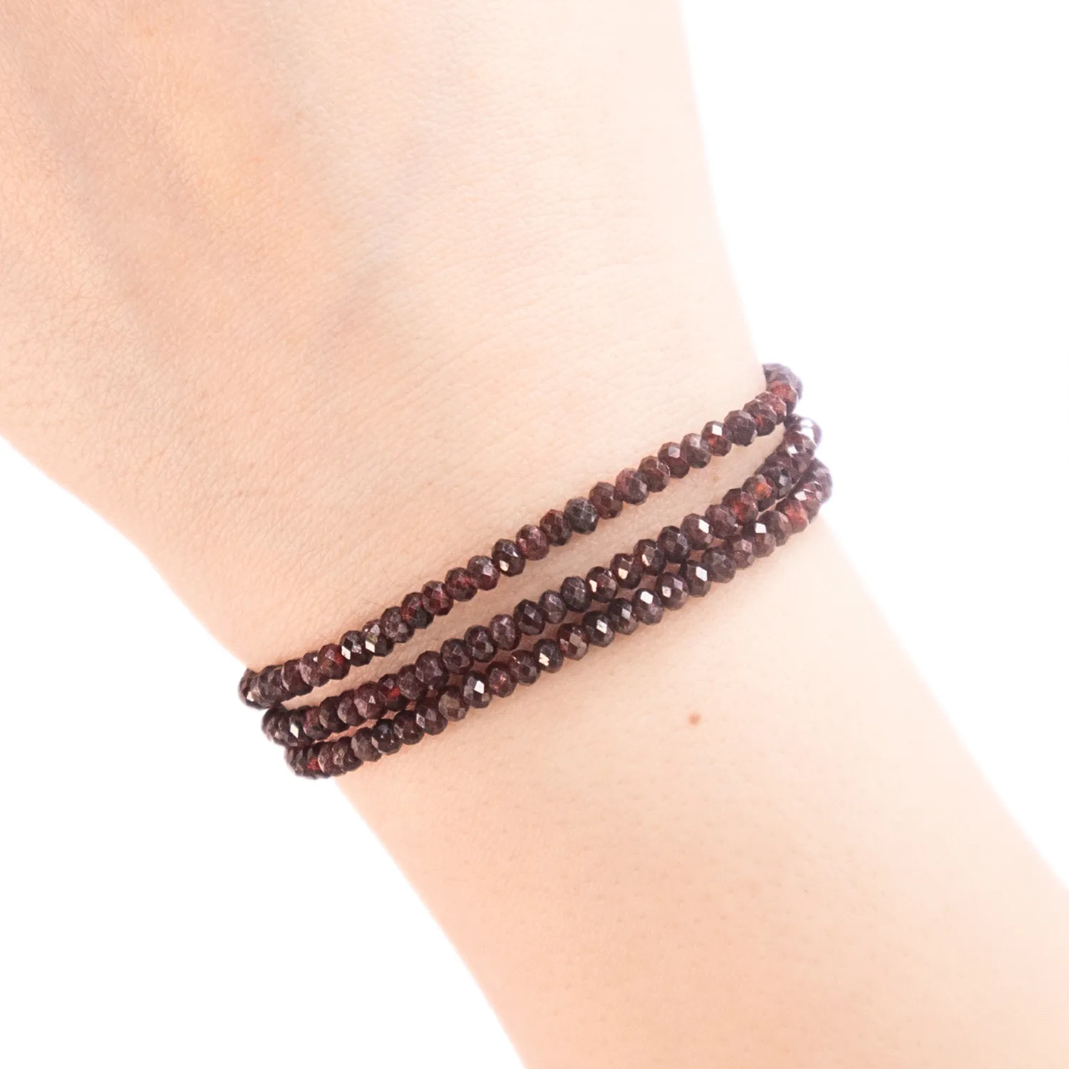 Garnet Convertible Bracelet-Necklace