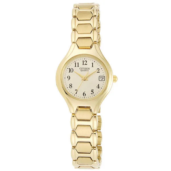 Gold Quartz Watch