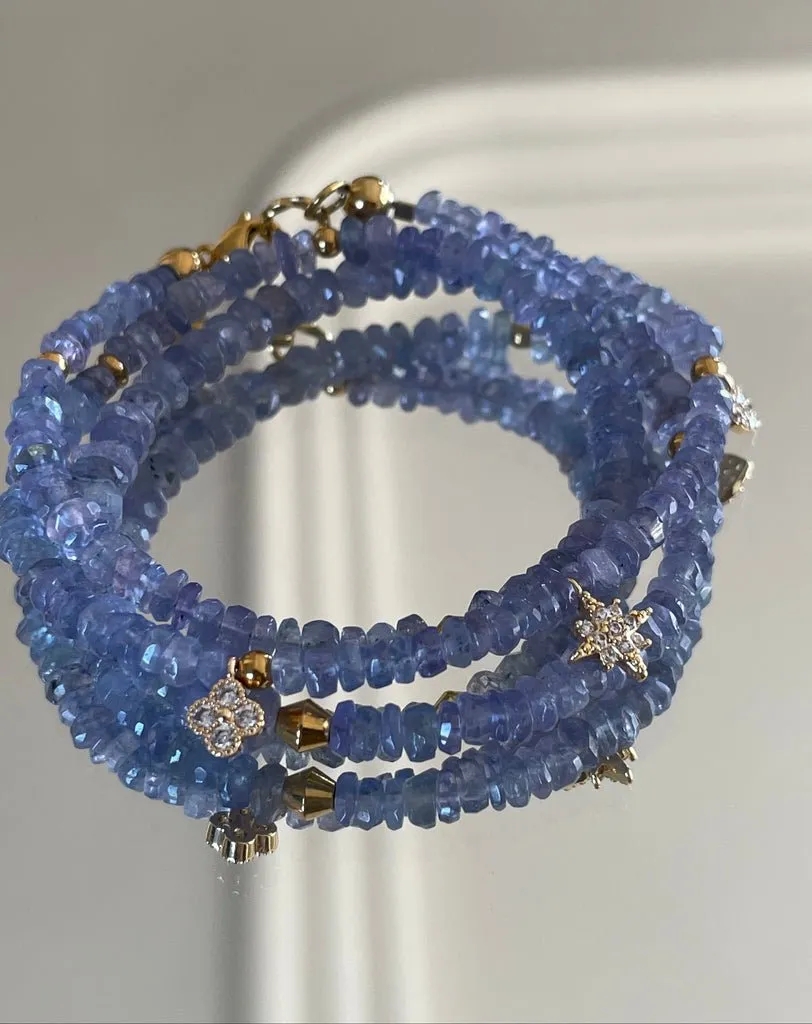 Good luck Tanzanite Bracelet