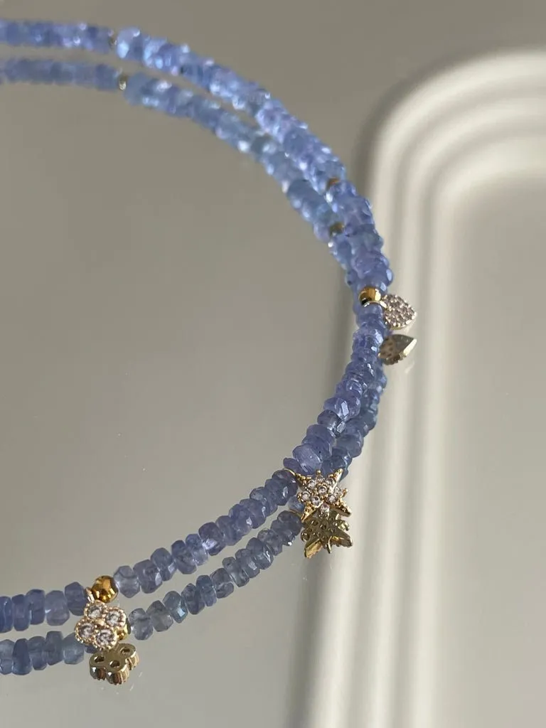 Good luck Tanzanite Bracelet