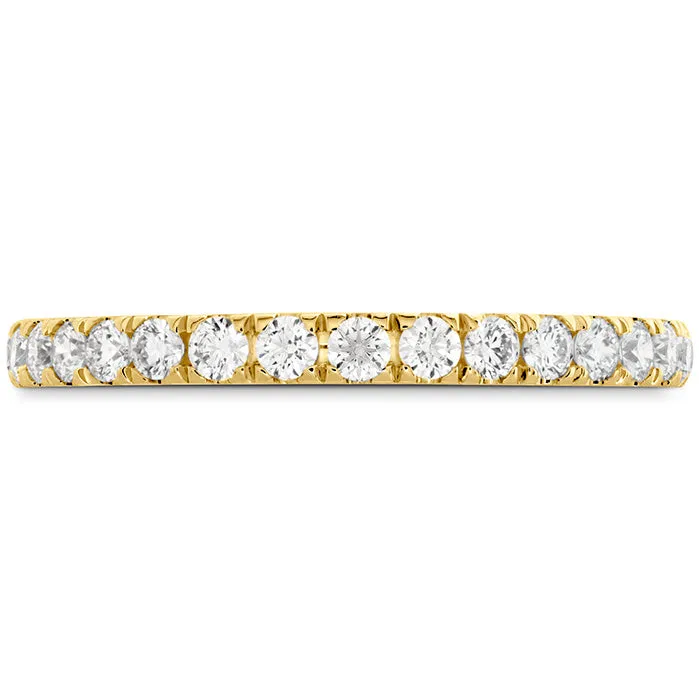 Hearts On Fire Signature Bezel Basket Diamond Band