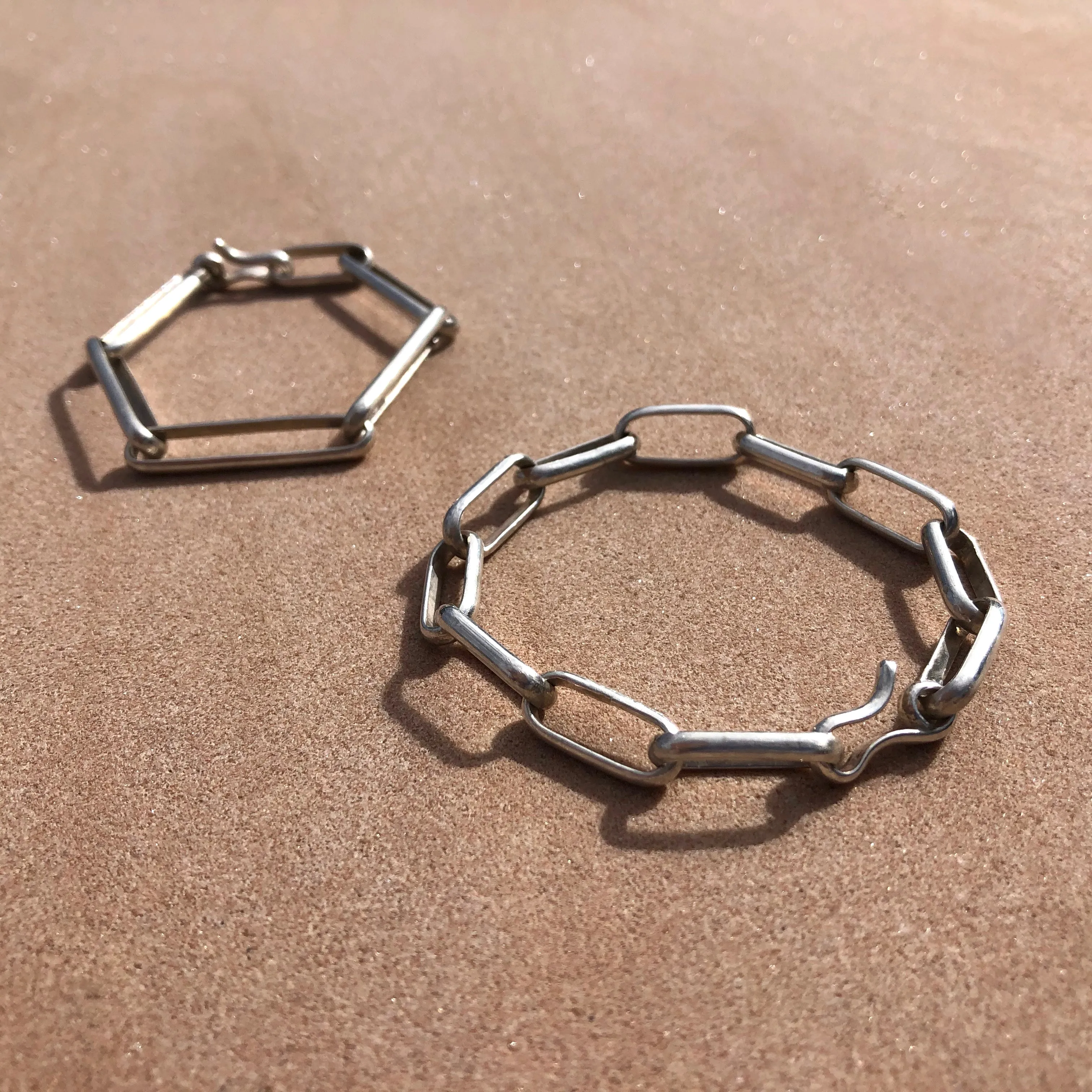 Heavy Metal large link bracelet