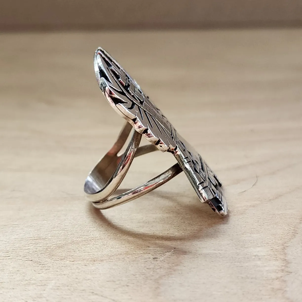 Hopi Knifewing Ring - Size 9