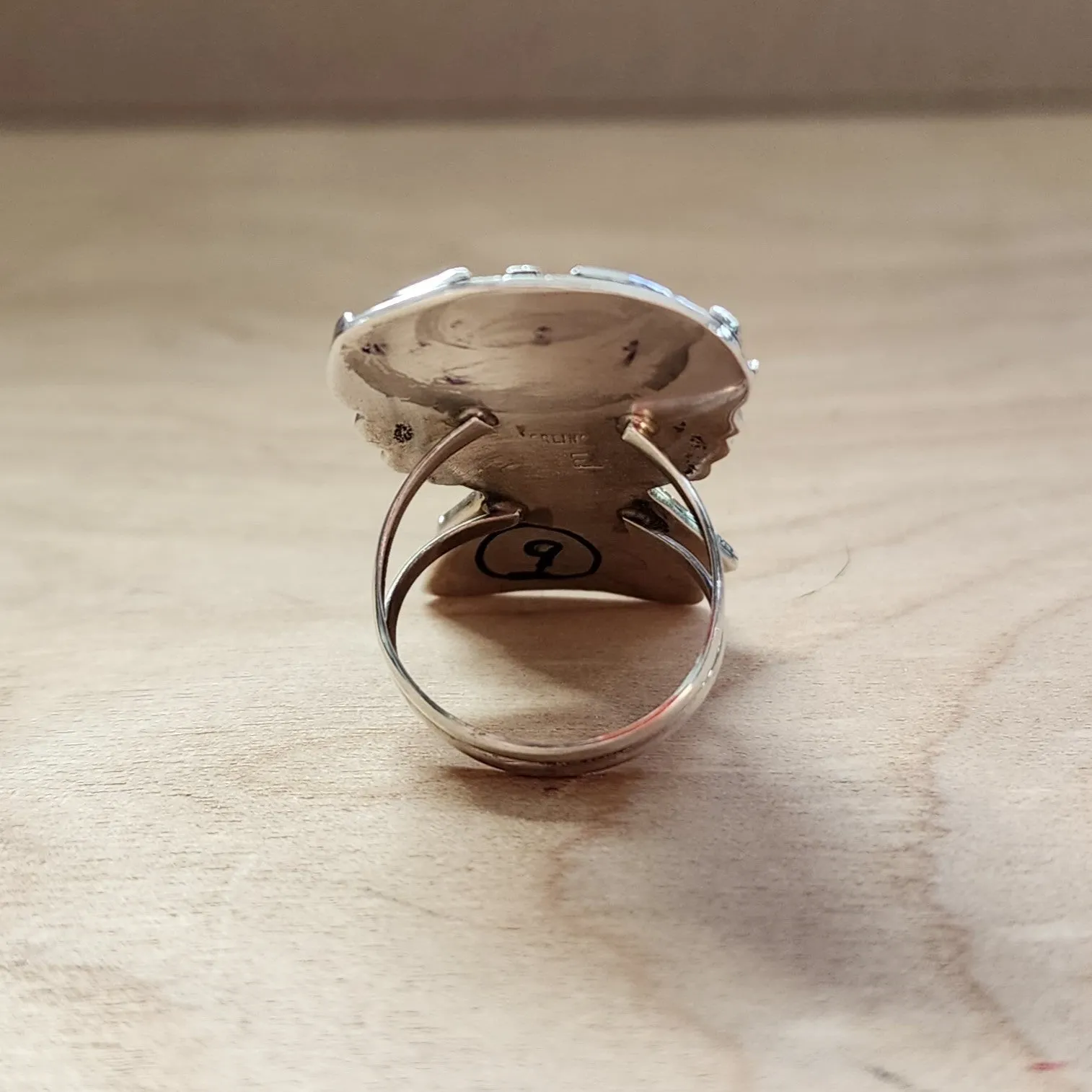 Hopi Knifewing Ring - Size 9