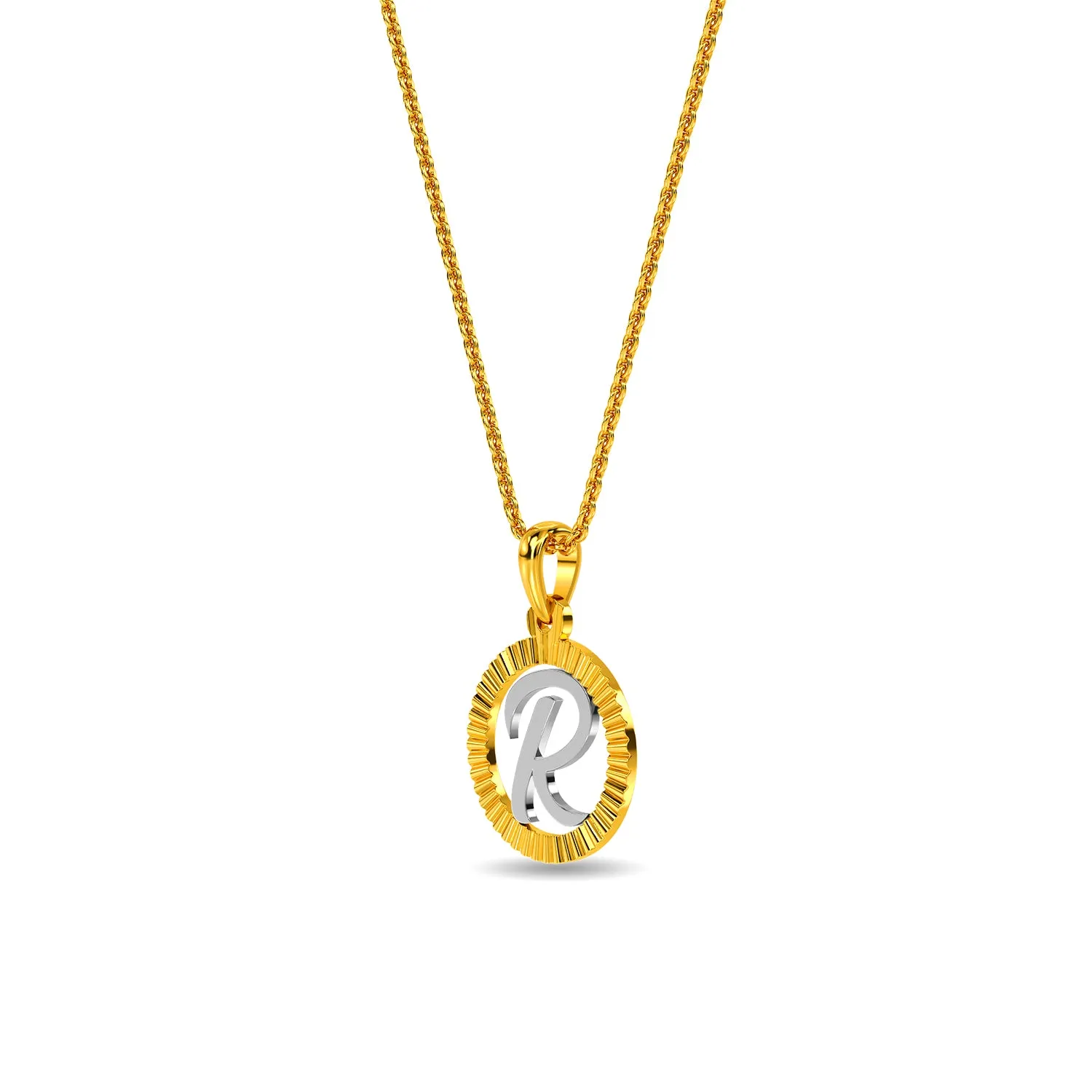 Initial R Pendant