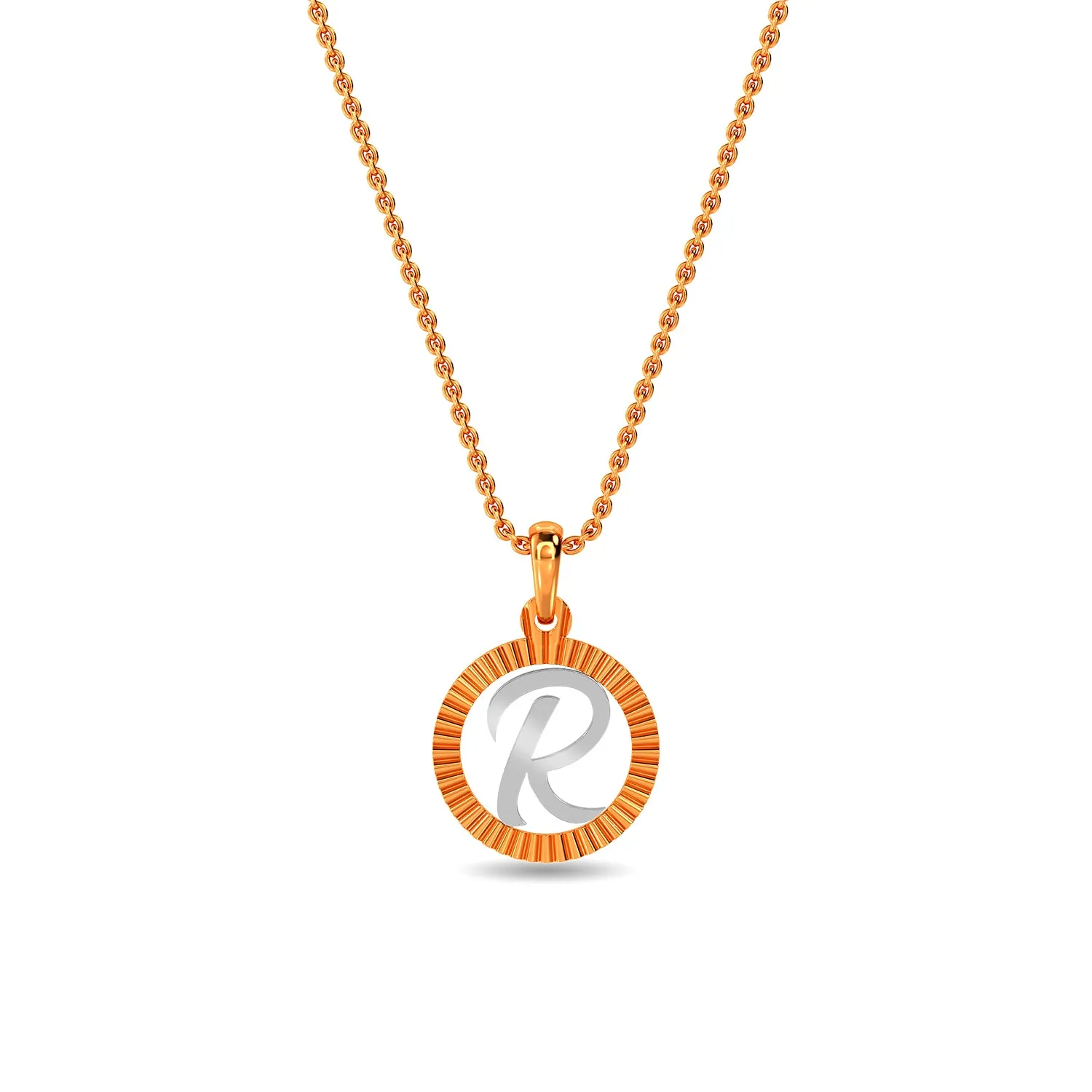 Initial R Pendant