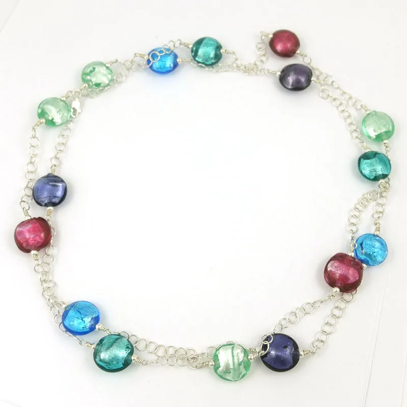 jewel sparkle strand necklace