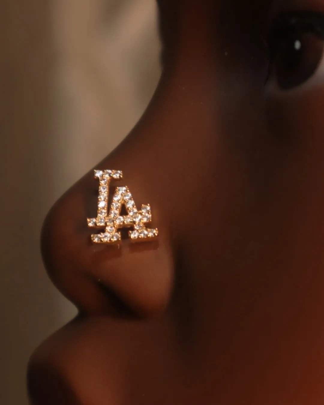 LA Symbol Nose Stud Jewelry