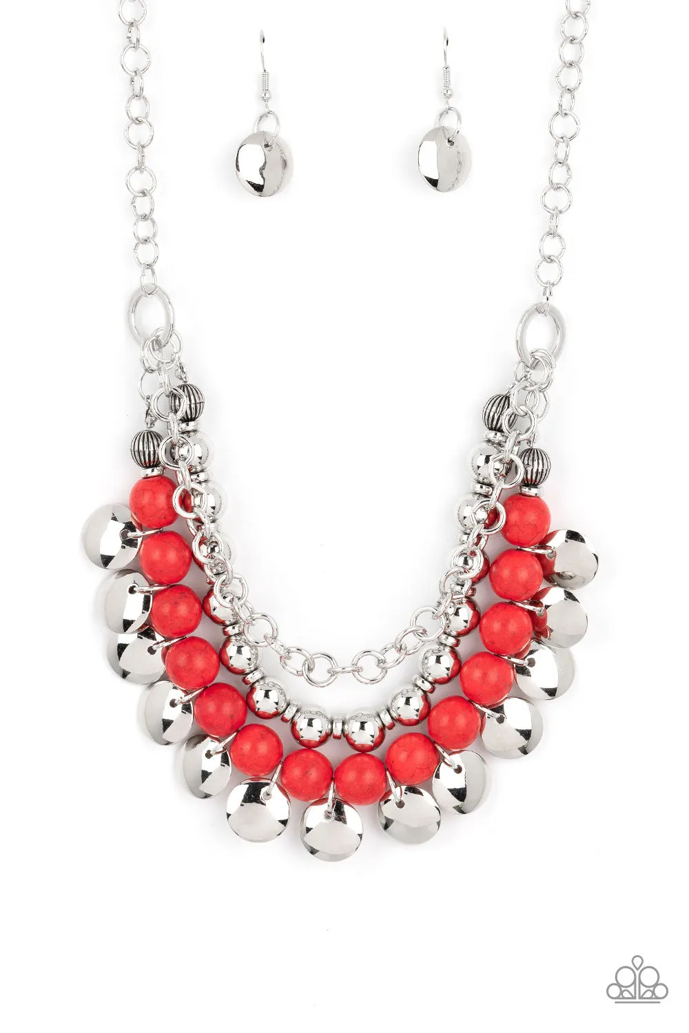 Leave Her Wild - Red Paparazzi Necklace