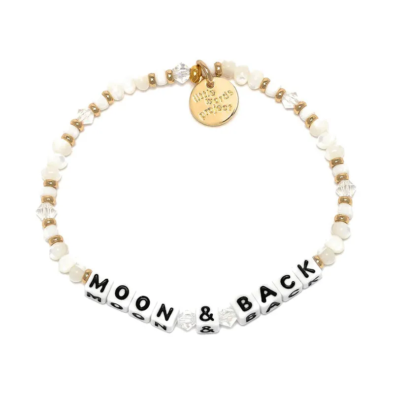 LITTLE WORDS PROJECT | Moon & Back Bracelet