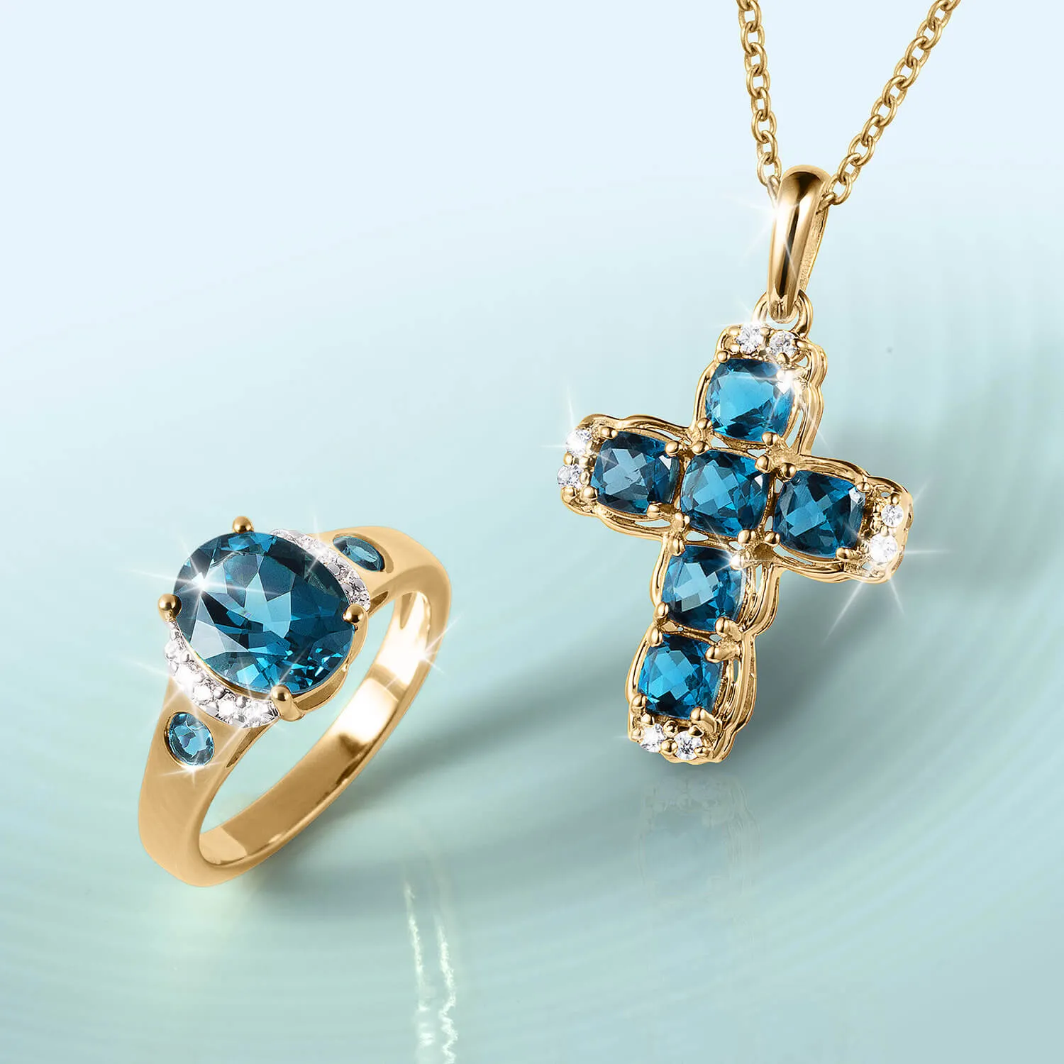 London Blue Topaz Devotion Collection