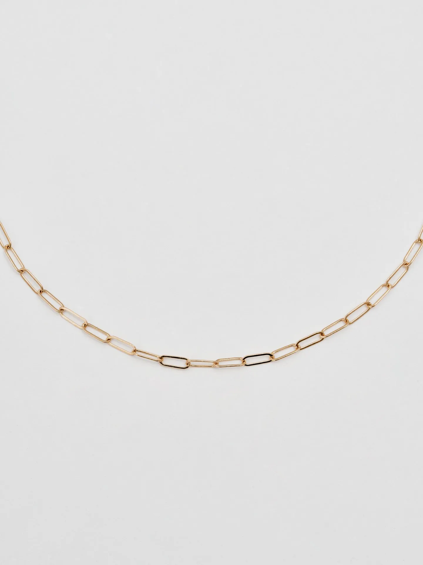 Long Link Chain Necklace