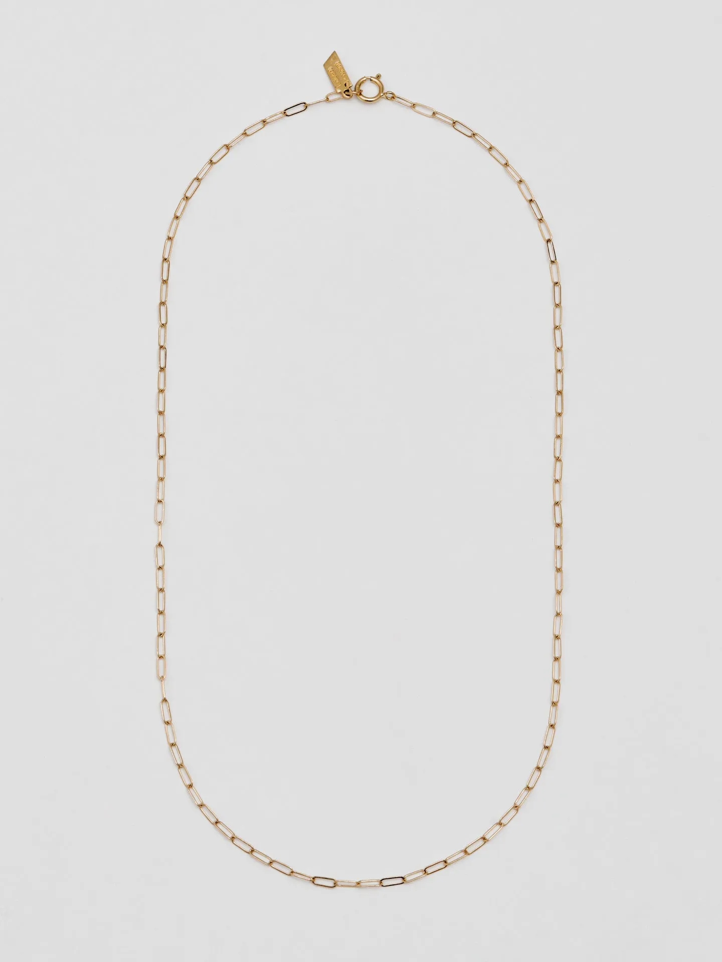 Long Link Chain Necklace