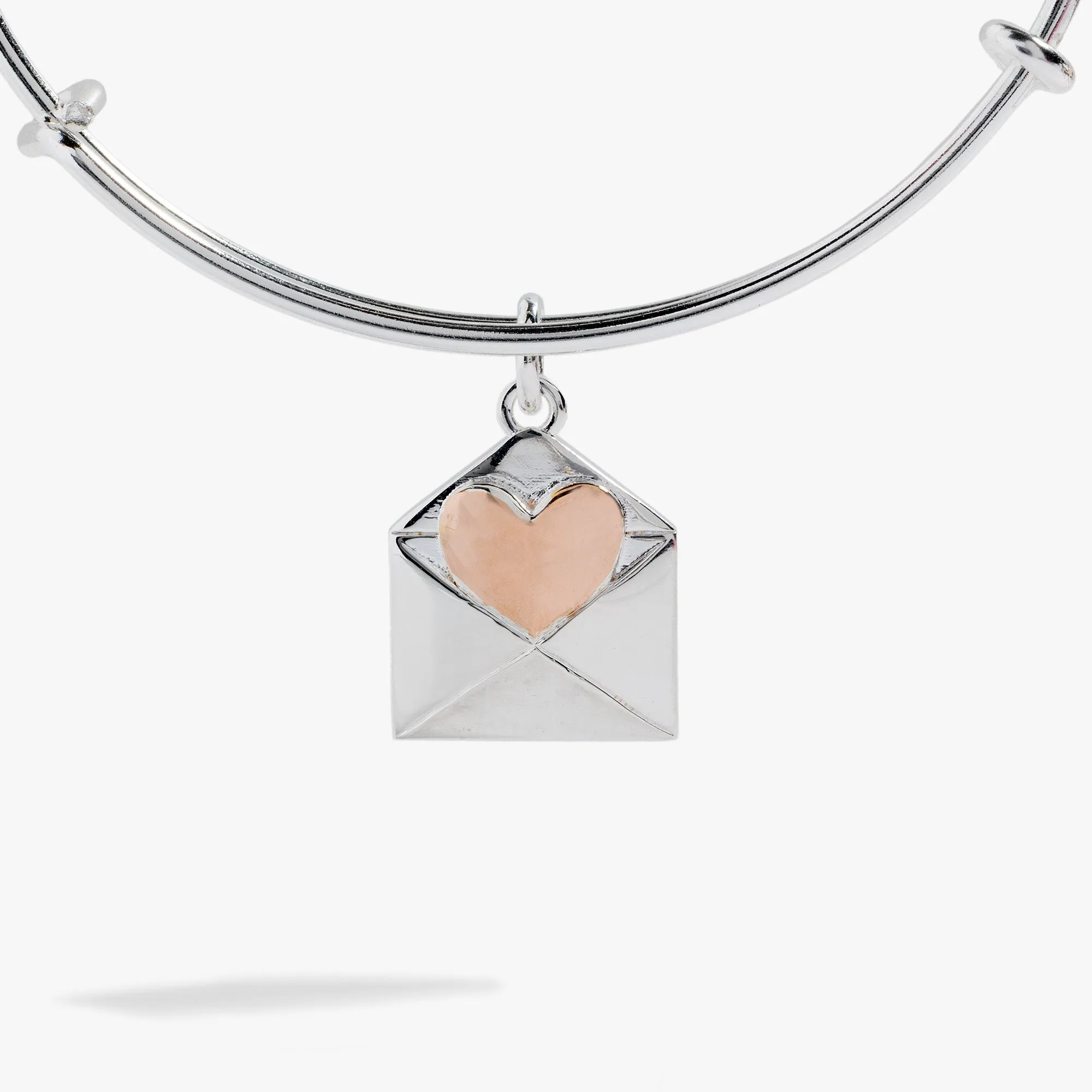 Love Letter Charm Bangle