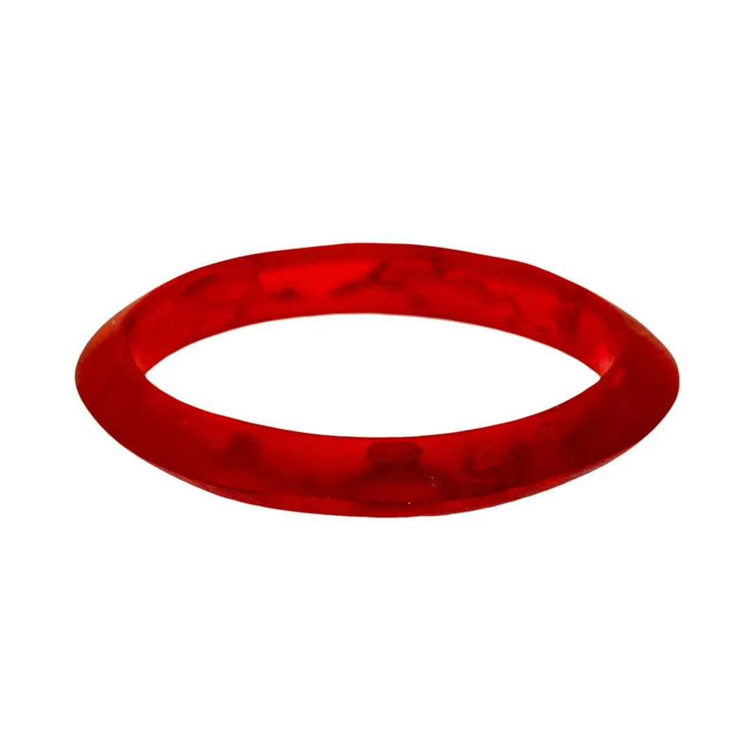 Luna Single Resin Bangle