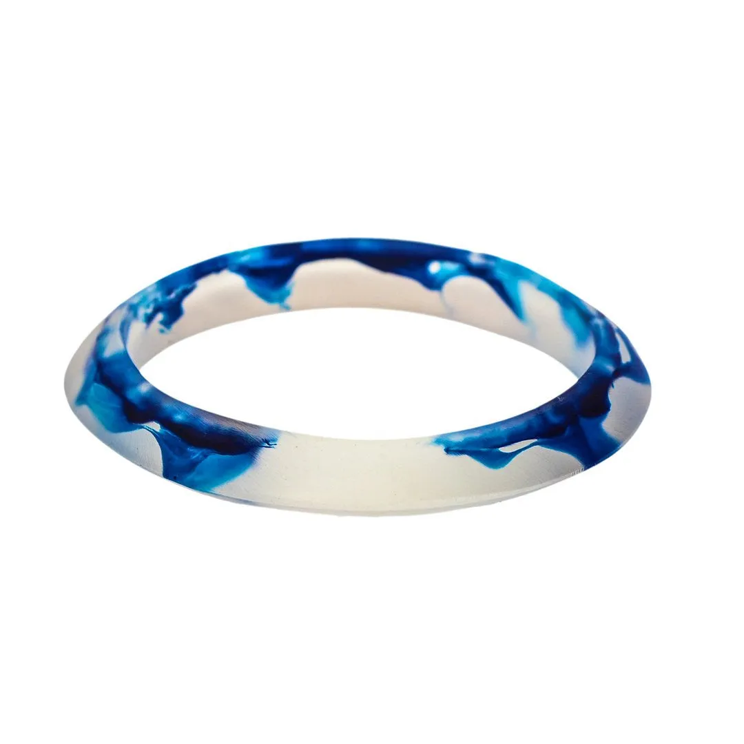 Luna Single Resin Bangle