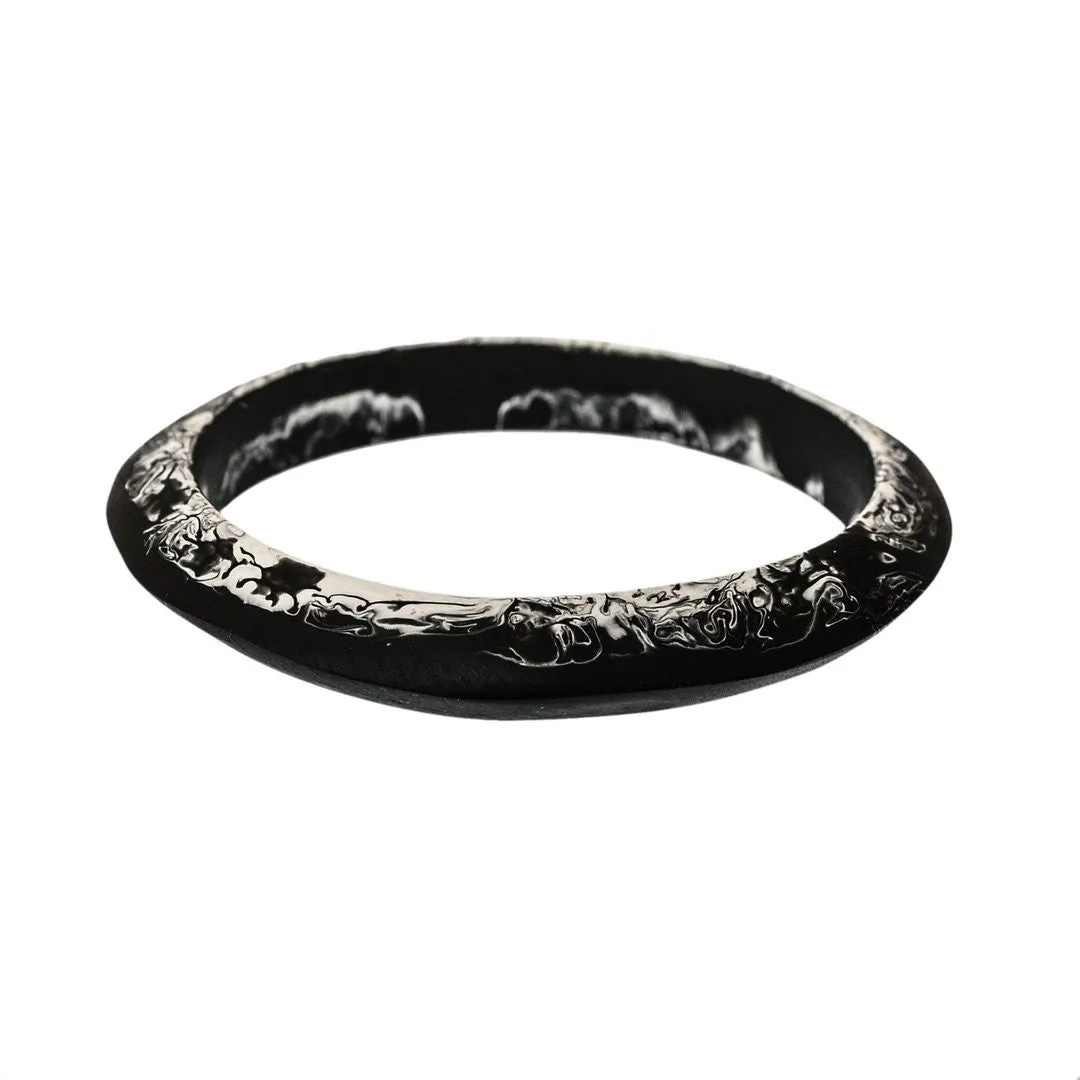 Luna Single Resin Bangle