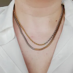 Marejada Double Tone Necklace